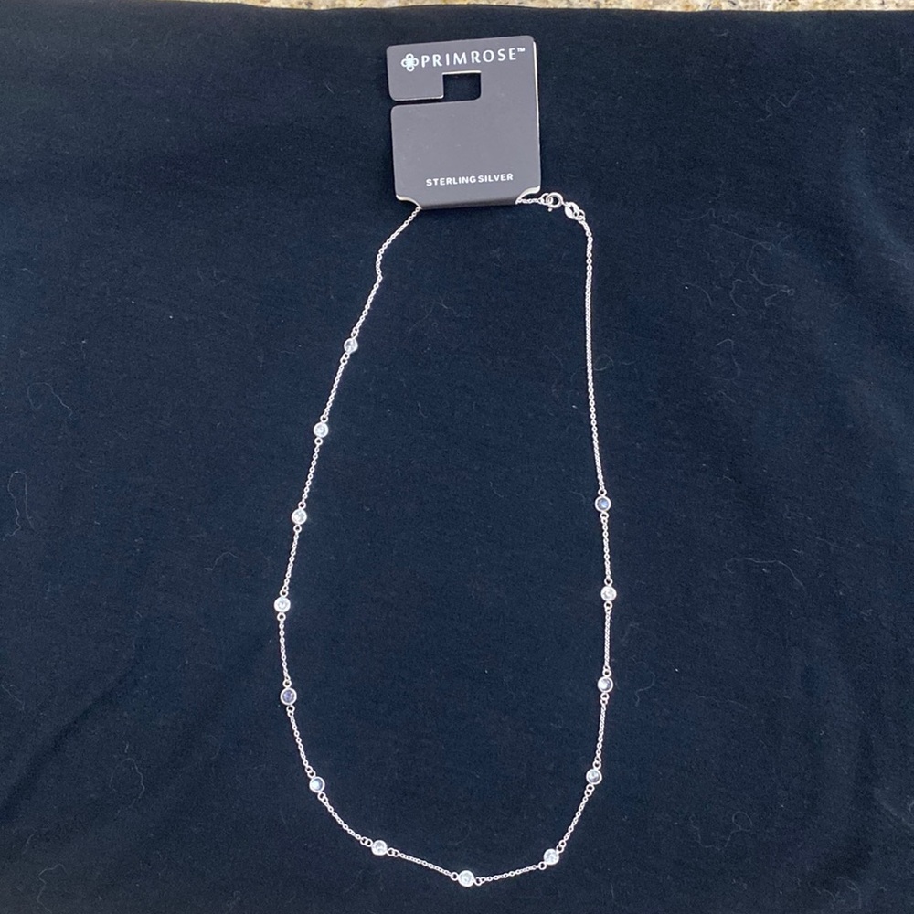 Primrose Sterling Silver Necklace